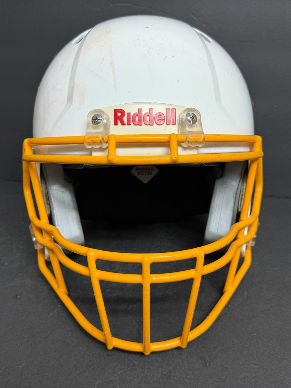Riddell Youth Victor-I Football S-M White 2019 Initial Season